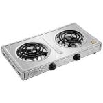 Diamond Hot Plate Spiral White black