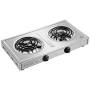 Diamond Hot Plate Spiral White/black