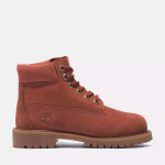 Premium 6-INCH Lace-up Boot For Junior - 6.5 Deep Rust