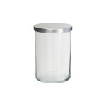 Jar With Silver Lid