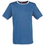 Mens Adelaide Contrast T-Shirt Light Blue