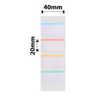 NB456 - - B1 B21 B3S B4 - 40X20MM - 320 Nice To Meet You Labels