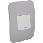 One-way White Switch With Locator - Silver - Buy Online At 7 Triple 7