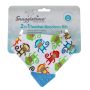 2 In 1 Teether Bandana Bib - Monkey