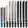 10PIECE Fine & Coarse Toothed Electric Saw Blades For Cutting Machines