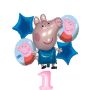 6 Piece Peppa Pig Balloon Set 1