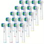 Replacement Toothbrush Heads Compatible With Oral-b Electric Toothbrush Heads Brush Heads Suitable For Oral B Replacement Heads Refill Pro 500/1000/1500/3000/3757/5000/7000/7500/8000