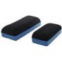 Blue Magnetic Whiteboard Eraser Dusters Plastic 12 Pack