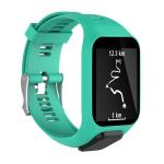 Silicone Sport Watch Band For Tomtom Runner 2 3 Series Mint Green