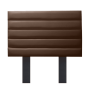 Nu Dekor - Issabella Headboard - Double - Brown