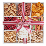Christmas Luxury Dried Fruit And Nuts Gift Platter- Sugar Free