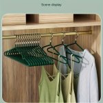 10PCS Clothes Hangers With Non-slip Design Traceless Clothes Racks Sturdy Heavy Duty Coat Durable Hangers Household Clothes Dryi
