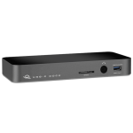 Owc 10 Port Usb-c Dock With MINI Display To HDMI 4K Adapter Space Grey