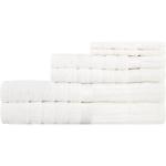 Always Bath Towel Set Textured 6PC White 1 Ea