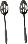 Spoon Slotted Stainless Steel Design Stainless Steel Serving Spoon Set