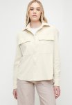 Cord Cropped Shirt - Bone