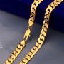 Men's Golden Necklace Jewelry