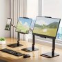 Portable Monitor Desk Holder Metal Stand 30.48-43.18 Cm Universal Expandable Display Base Vesa Mount External Vertical Screen Expansion