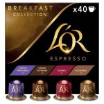 Espresso Breakfast Collection - Aluminium Coffee Capsules - 40 Pack