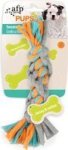 Pups Rope Dog Toy Grey