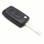 2 Buttons Keyless Entry Remote Key Fob Key Shell Case Compatible With Citroen C2 C3 C4 C5 C6 C8 CE0523 Peugeot 207 307
