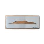 Cape Town Skyline Aluminium And Wood Wall Art