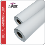 Layflat Front Lit Non-curl Pvc White Back - Calvinx Printing