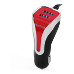 3 In 1 Fast Dual USB 2400MAH Car Charger