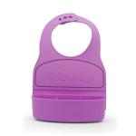 Dare-u-go 5-IN-1 Food Storage Toddler Bib - Purple