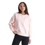 Adidas Women's Small Logo Fleece Crewneck Sweattop