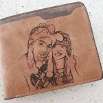 CWA100328 - Personalized Photo Fashion Wallet Pu Leather 12X10CM 1.8CM Thick