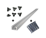 T-Track Universal Metric Alu 1.2M + M6 Bolt + M6 Knob
