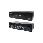 Rextron 4K - 2 Port Dp To HDMI Out Kvm Switch