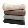 4PCS Ultra Absorbent Waffle Weave Dish Towels - Thick Soft Cotton Kitchen Rags For Cleaning & Drying - Modern Square Design