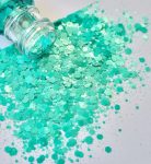 Chunky Glitter Matte Mint Green Approximately 5G
