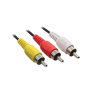 3RCA To 3RCA Male To Male Cable 2M