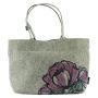 Babe Peony Diaper Tote Bag Grey