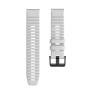 For Garmin Fenix 7X / 6X 26MM Smart Watch Quick Release Silicon Watch Band White