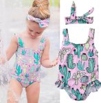 Cactus Swimsuit And Headband