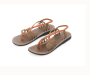 Orange Grey Women Sandal