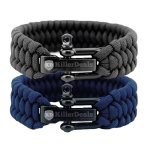 Killer Deals Heavy-duty Paracord Outdoor Survival Emergency Bracelet - Best Bargains Online