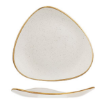 Churchill Barley White Triangle Plate - Set Of 12 26.5CM - 26.5 Cm