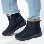 Pierre Cardin Eskimo Fur Collar Ankle Boot - Navy - 8