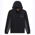 Harley-davidson Zip Hoodie Willie G Skull Gaiter Black