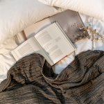 Linen Cotton Throw Charcoal