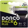 Dorco Pace 6 Cartridges 4 Piece