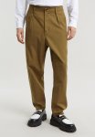 G-star Raw Pleated Chino Relaxed - Tobacco asfalt Hb