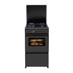 Defy - Dgs 178 500 Series Gas electric Stove - Static 3 G +1 S - Black