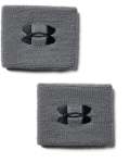 Men's Ua 3" Performance Wristband - 2-PACK - GRAPHITE-040 Osfa