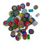 Millefiori Mosaic Glass Mixed 50G